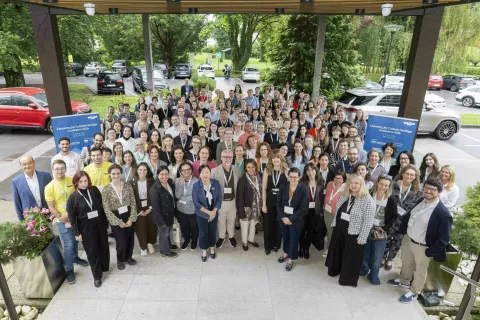 Udeleženci konference na Bledu. / Foto: arhiv organizatorja