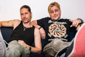 Matic Ajdič in Peter Hudnik / Foto: FB profil KluBar, gastropub (arhiv organizatorja)