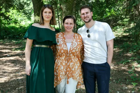 Praznik narave, Vintgar trail, Poklon slovenski popevki, Hom nad Bledom na fotografiji Eva Boto, Nu&scaron;ka Dra&scaron;ček, Gregor Ravnik / Foto: Tina Dokl