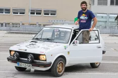 Blaž Ko&scaron;ir na pot z Yugom / Foto: Tina Dokl