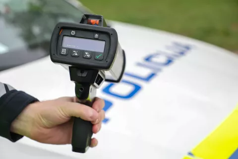 policija nadzor prometa merjenje hitrosti hitrost alkotest / Foto: Tina Dokl