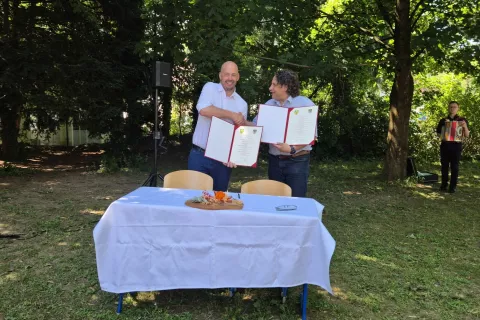 Obnovili dvajsetletno prijateljstvo