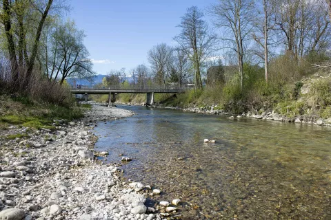 Kamni&scaron;ka Bistrica, most Virtus / Foto: Ale&scaron; Senožetnik