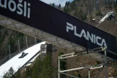 Priprave na SP v poletih Planica 2026petek 20.3.2026 / Foto: Nik Bertoncelj