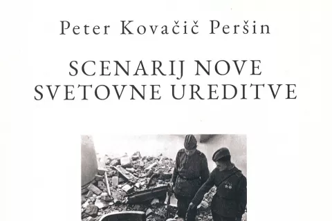 Peter Kovačič Per&scaron;in, Scenarij nove svetovne ureditve, Sanje, Ljubljana, 2026, 36 strani / Foto:  