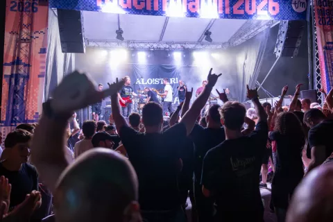 ALO!STARI & Happy Ol' McWeasel - Teden mladih 2026 na Trainstation SubArt v Kranju / Foto: Primož Pičulin