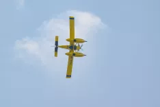 Dogodek ob koncu projekta Nakup letal za ga&scaron;enje Air Tractor na voja&scaron;ki plo&scaron;čadi letali&scaron;ča Ljubljana / Foto: Primož Pičulin