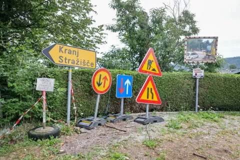 sanacija plazu prometni znaki Čepulje / Foto: Tina Dokl