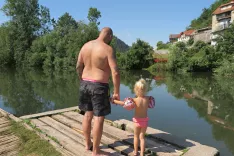 Tako Poljanska kot Sel&scaron;ka Sora sta po analizi primerni za kopanje. / Foto: Vilma Stanovnik