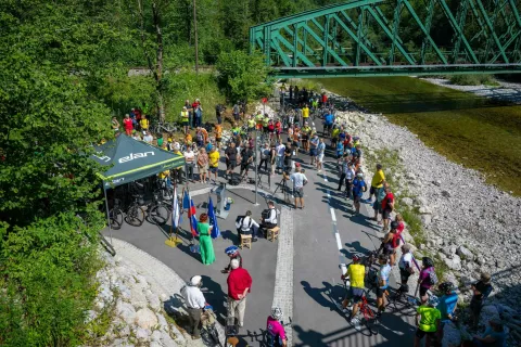V Bohinj končno po &raquo;kolesarki&laquo;