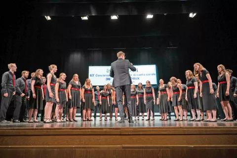 Crescendo med finalisti za veliko nagrado / Foto: arhiv tekmovanja