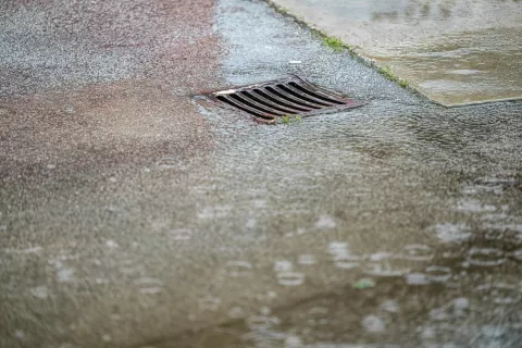 Simbolična fotografija deževno obdobje - dež / Foto: Nik Bertoncelj