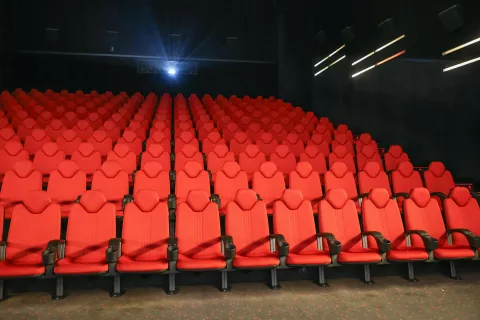 kino kino dvorana simbolična / Foto: Tina Dokl