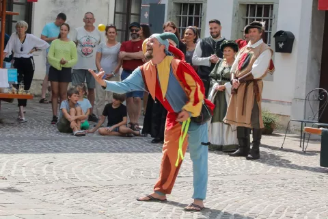 srečanje mest na Venerini poti Radovljica / Foto: Tina Dokl