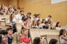 zlati maturanti Gimnazija &Scaron;kofja loka 2026 učenci dijaki maturanti / Foto: Tina Dokl