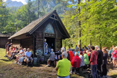Kapela Marije Snežne, Jasenje, stoletnica / Foto: Suzana P. Kovačič