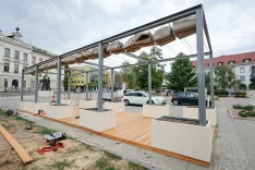 ozelenitev Slovenski trg / Foto: Tina Dokl