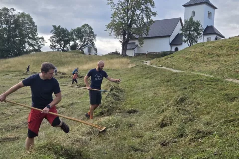 S kosami na Svetem Petru