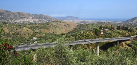 Pogled na Monreale in Palermo / Foto: Marina Vuk