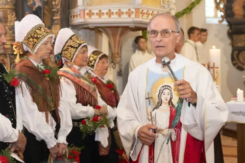 Vrhunec praznovanja v Žlebeh