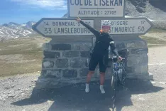 Tina Žarki, ultrakolesarka, Nordkapp - Tarifa, samooskrbna dirka / Foto: osebni arhiv