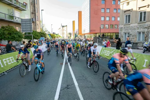 Merkur zavarovalnica L'&Eacute;tape Slovenia by Tour de France 2026 v Kranju / Foto: Primož Pičulin