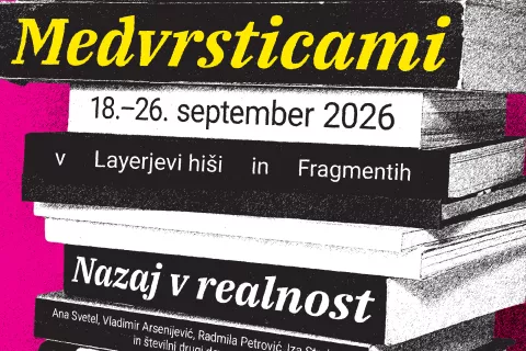 literarni festival Medvrsticami / Foto: Zavod Fragmenti