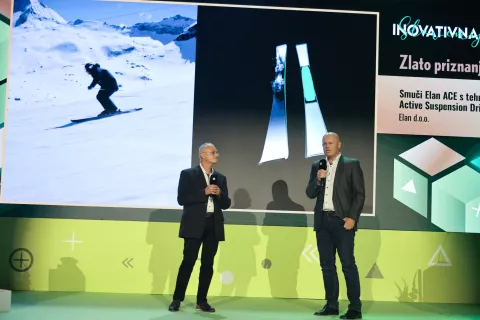 Predstavnika podjetja Elan, inovacije 2026 / Foto: Tina Dokl
