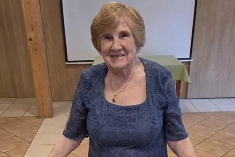 90 let, Marija Mici Koblar Železniki / Foto: osebni arhiv