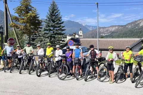Bohinjska Bistrica, na startu / Foto: Slavko Zupanc