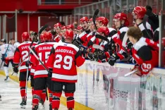 Hokejska tekma HD Jesenice - HC Migross Asiago (ITA)sezona 2026 / 2027Dvorana Podmežaklo 24. september 2026 / Foto: Nik Bertoncelj