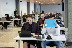 Sojenje v zadevi Kavka&scaron;ki klan na Gospodarskem razstavi&scaron;ču v Ljubljani; izrek sodbe / Foto: Katja Kodba/STA