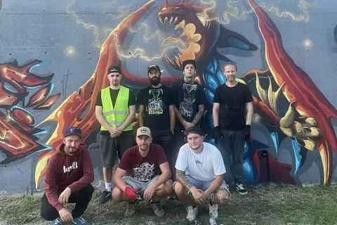Overtime Graffiti Jam / Foto: Samo Lesjak