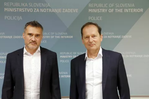 David Antolovič, Vinko Urbas / Foto: Policija