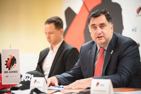 hdd jesenice tiskovna / Foto: Nik Bertoncelj