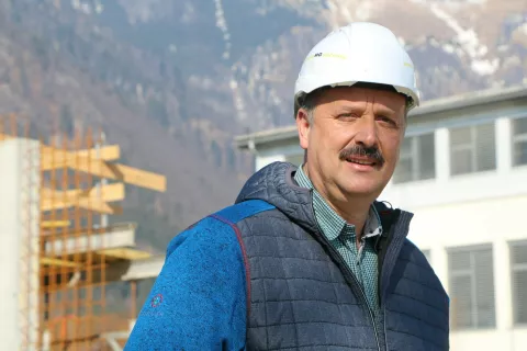 Podžupan preddvorske občine Jože Cuderman / Foto: Alenka Brun