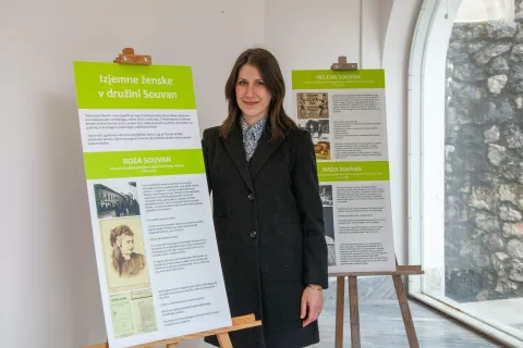 ženske družine Souvan, Arboretum Volčji Potok, Klara Raković / Foto: Aleš Senožetnik