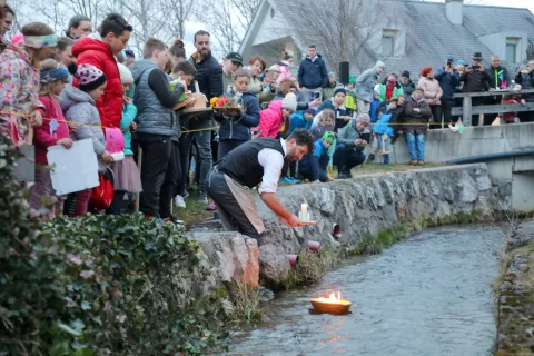 prireditev Vuč u vudo Zgornja Bela pri Preddvoru / Foto: Tina Dokl
