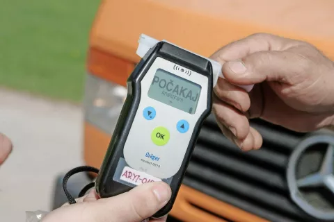 alkotest policija promet<br> / Foto: Tina Dokl