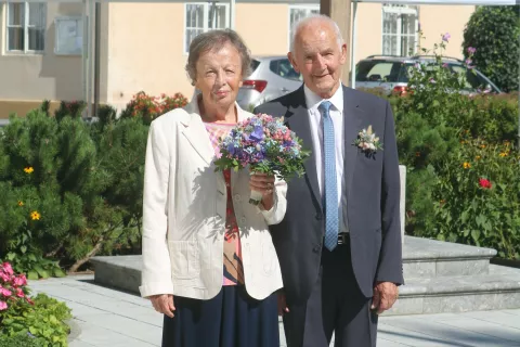 Angelca in Lojze Fajfar / Foto: Alenka Brun