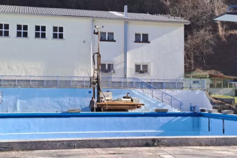 bazen ukova / Foto: Arhiv Občine Jesenice