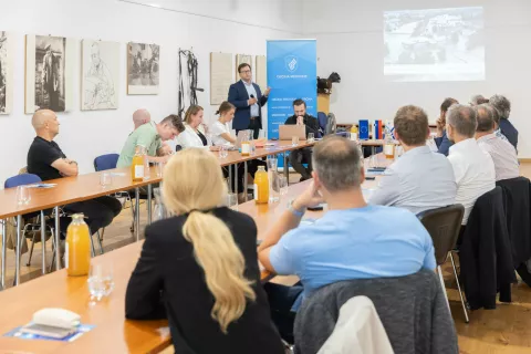 Predstavitev projektov in načrtov Občine Medvode / Foto: Peter Ko&scaron;enina