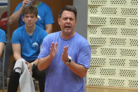 evropski pokal odbojka tekma OK Triglav Hi&scaron;a na kolesih proti ekipa Burgos Bolgarija poraz dvorana na Planini Kranj &scaron;port / Foto: Gorazd Kavčič