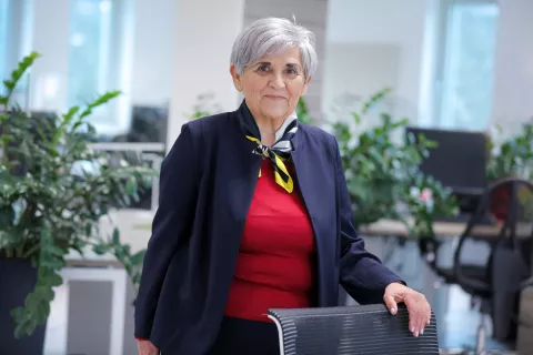 Branka Perne predsednica Zveze Sožitje / Foto: Tina Dokl