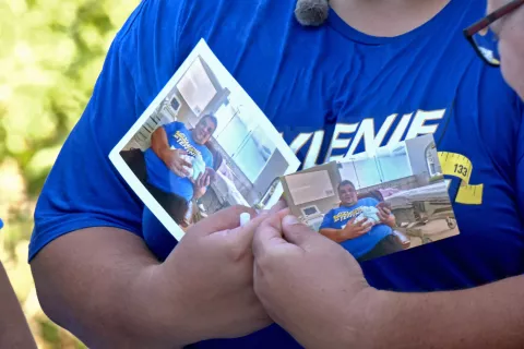 Nejc se je razveselil sina Lovra. / Foto: arhiv Planeta TV / Foto: Arhiv Planeta Tv