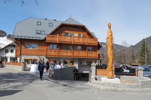 vila Pavlina odprtje Kranjska gora / Foto: Tina Dokl