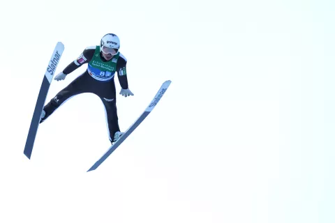 PLANICA SP 2023 12. dan sobota 4. marec ekipna tekma smučarski skoki svetovni prvaki slovenija / Foto: Gorazd Kavčič