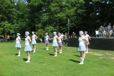 Predstavile so se tudi članice Društva kamniških mažoretk Veronika. / Foto: Jasna Paladin