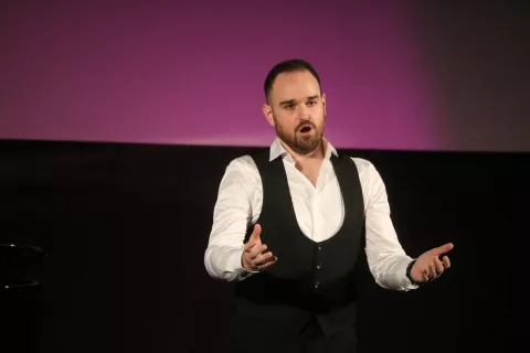 žiga lakner na jesenicah / Foto: Alenka Brun