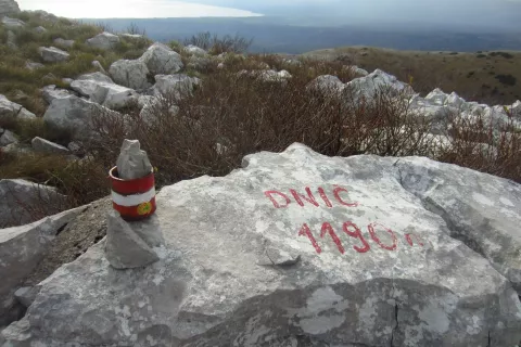 Razgled z vrha Dnič Kvarnerski zaliv. / Foto: Jelena Justin